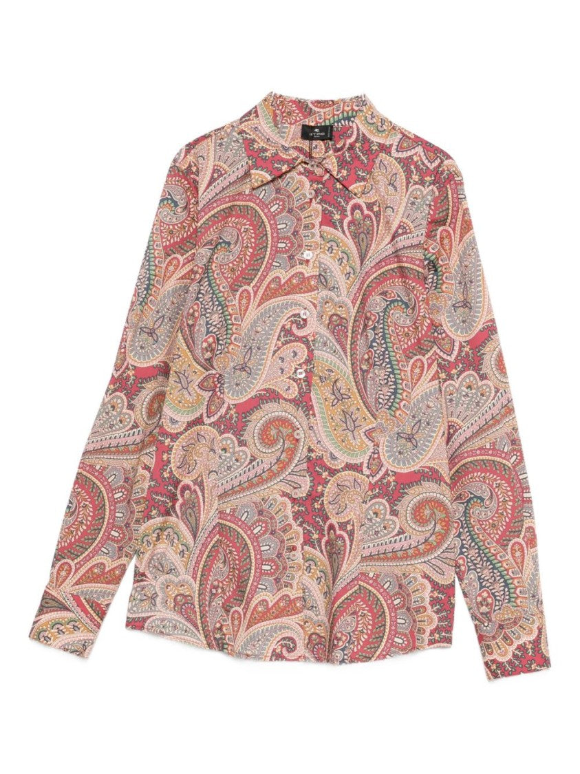 Etro Classic Button-Down Shirt With Paisley Pattern