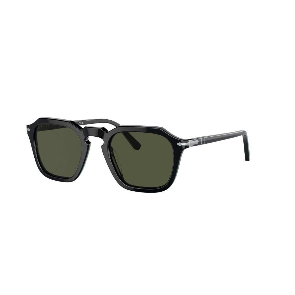 Persol 0Po3292s Bold Geometric Acetate Sunglasses With Keyhole Bridge