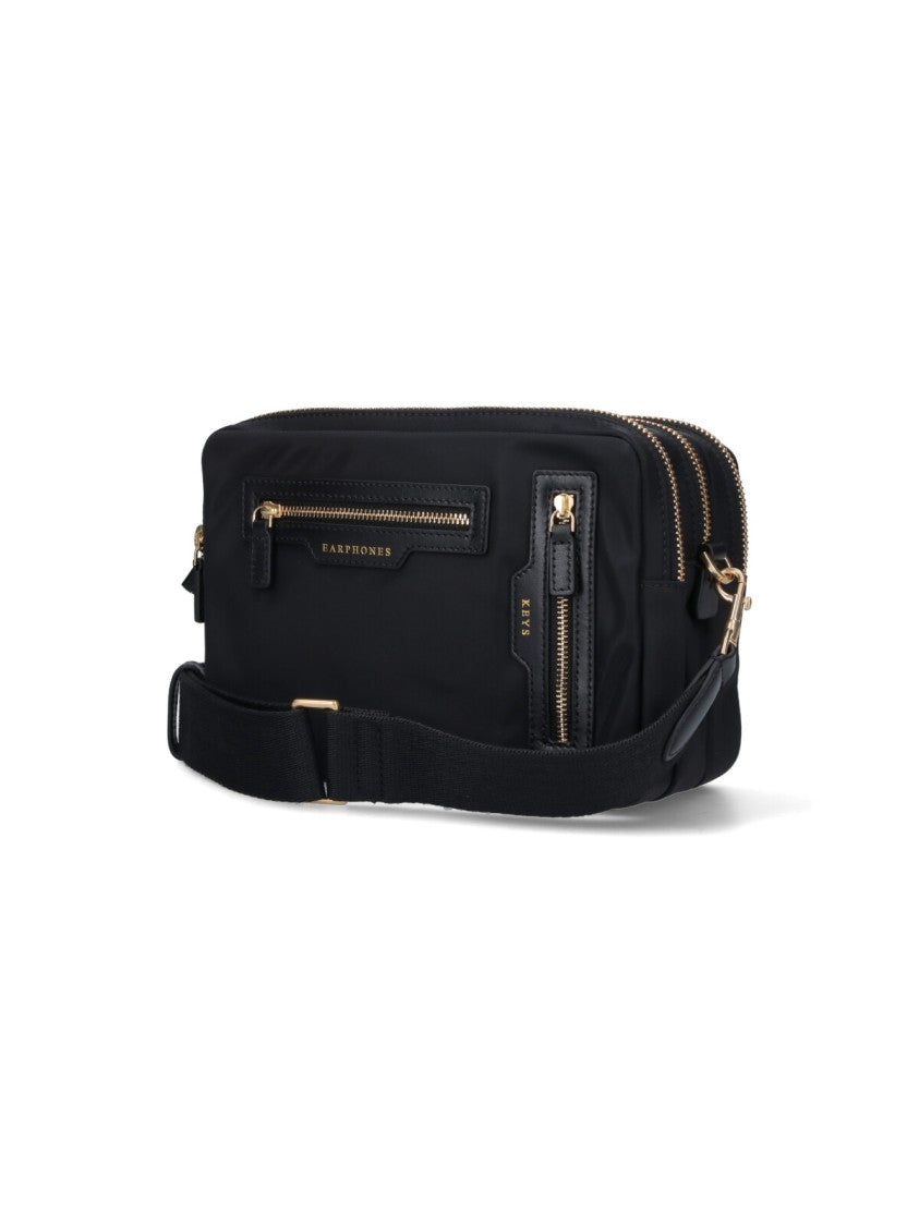 Anya Hindmarch "Trio" Crossbody Bag – Black
