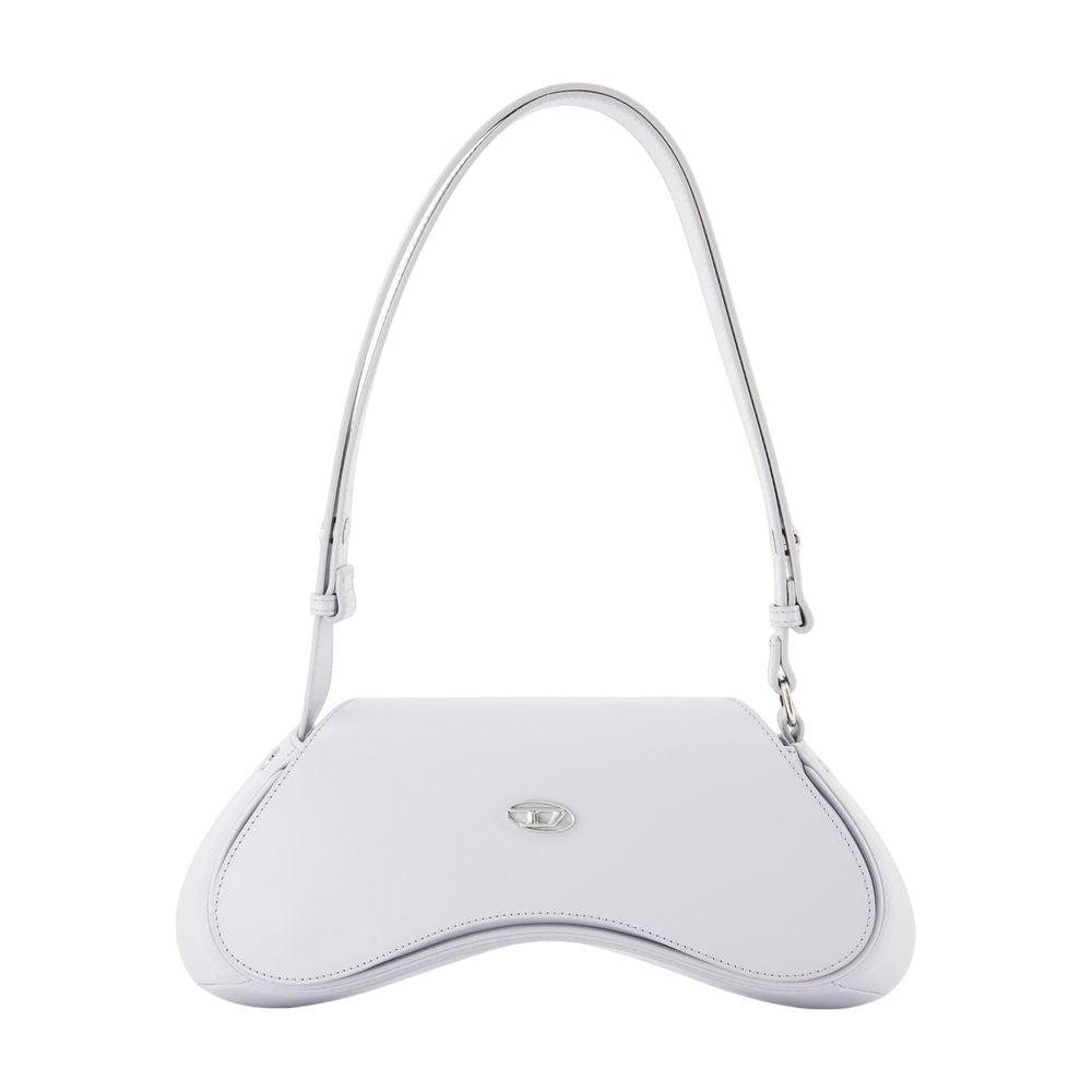Diesel Play Shoulder Bag - Leather - Grey