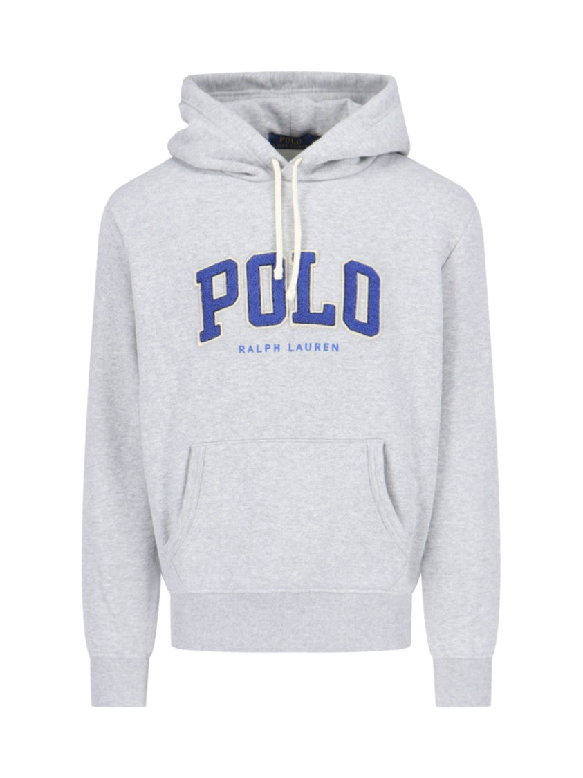 Polo Ralph Lauren Logo Hoodie – Grey