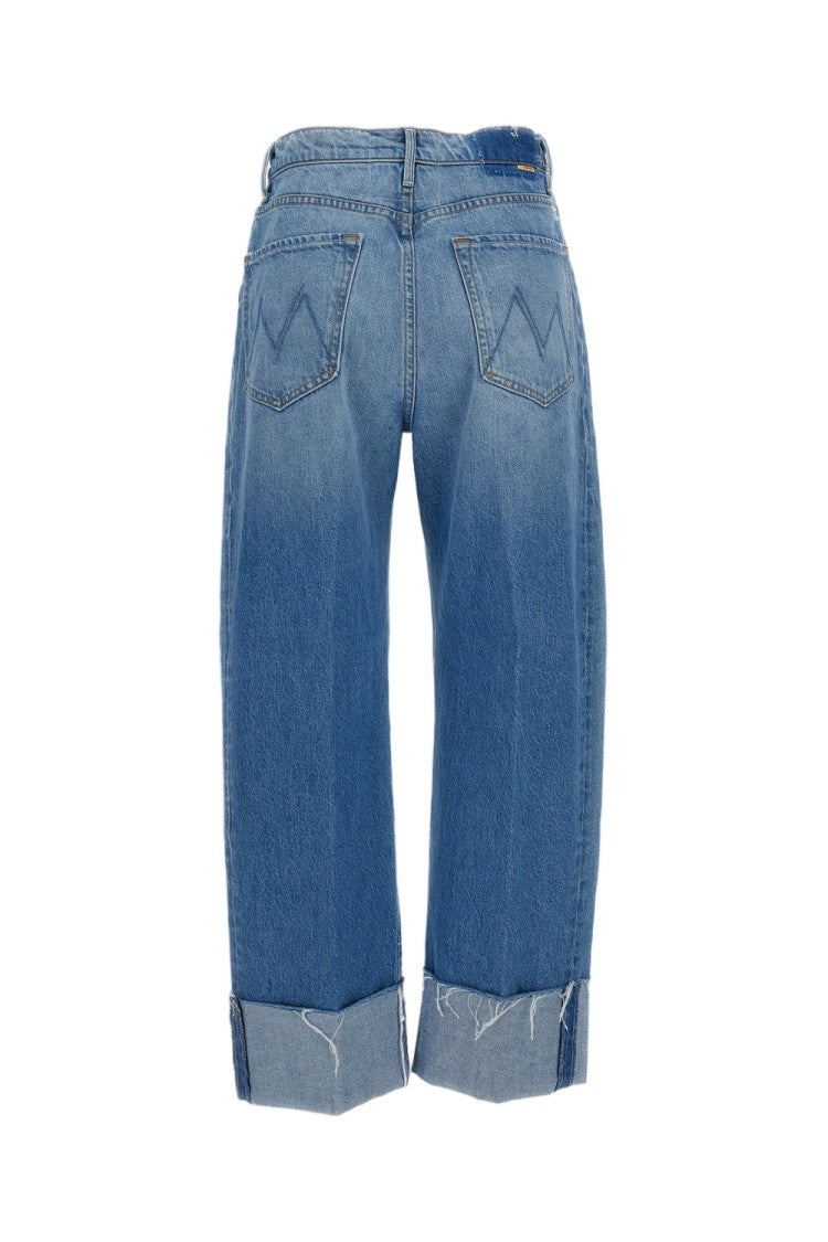 Mother Jeans The Half-Pipe Ankle Cuff Fray