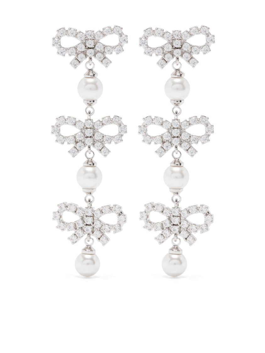 Self-Portrait Pearl Drop Earrings