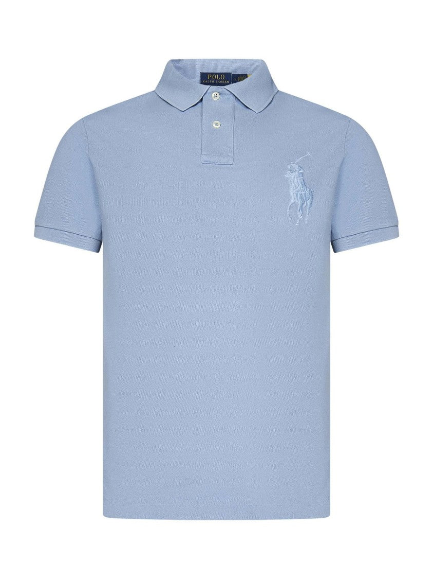 Polo Ralph Lauren Slim-Fit Light Blue Polo Shirt