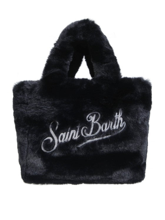 Mc2 Saint Barth Vanity Mini Soft Fur Small Faux Fur Bag