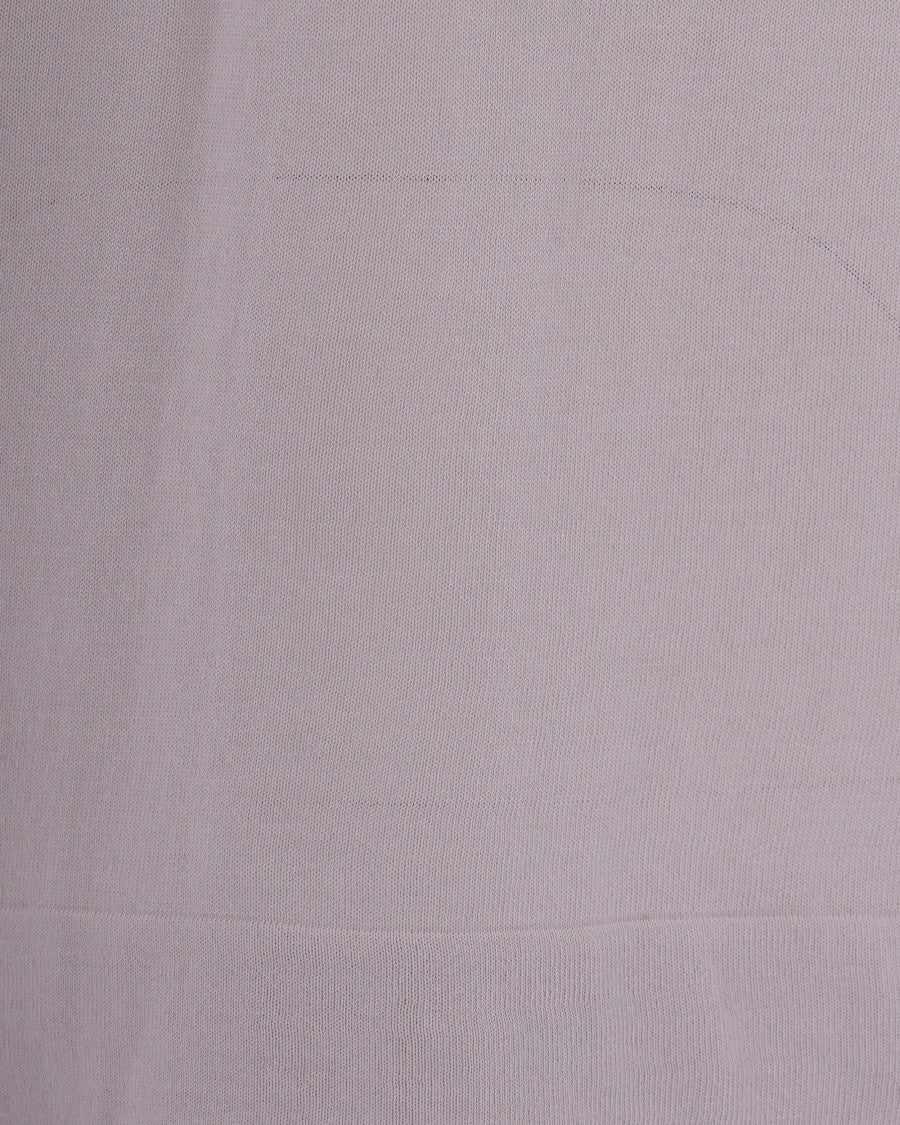 Ballantyne Polo Shirt With Open Collar Design In Stone Grey