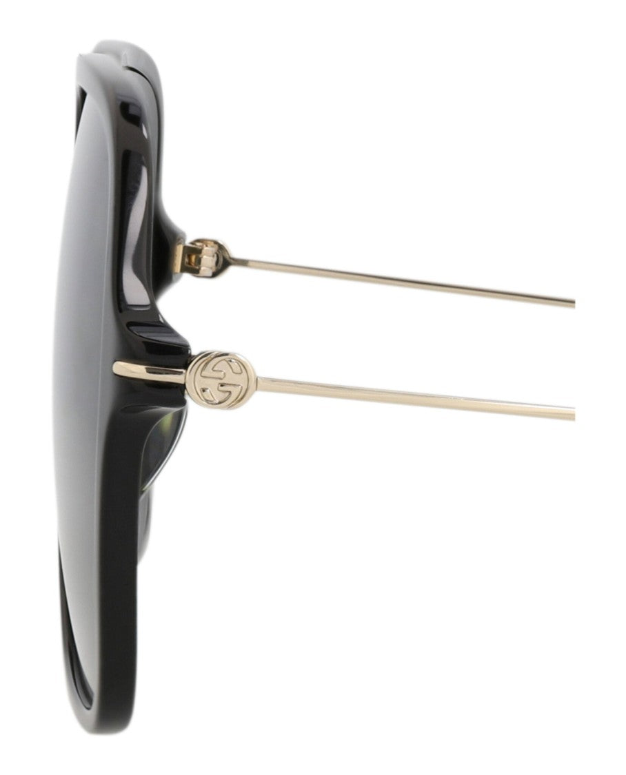 Gucci Square-Frame Recycled Acetate Sunglasses