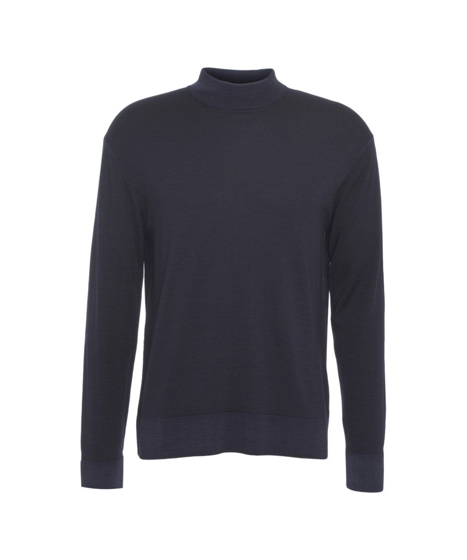 Paolo Pecora High-Collar Fine Knit Pullover