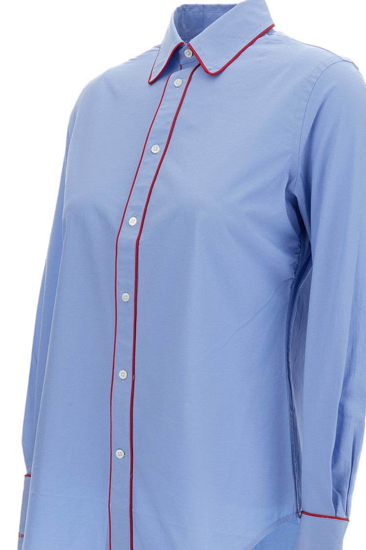 Polo Ralph Lauren Light Blue Stretch Fit Cotton Poplin Shirt