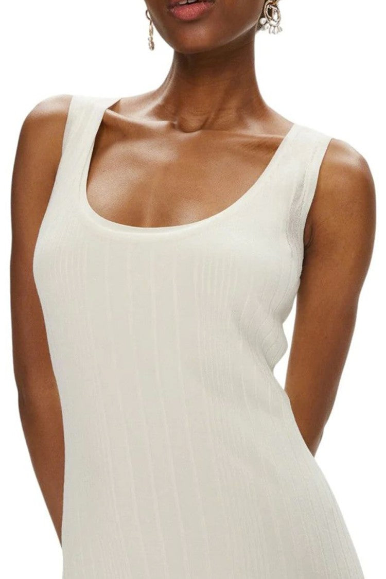 Pinko Women's Midi Dress With Ribbed Texture And Silhouette