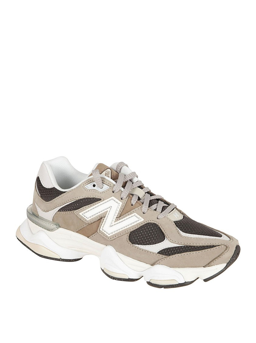 New Balance Layered Nubuck And Mesh Sneakers