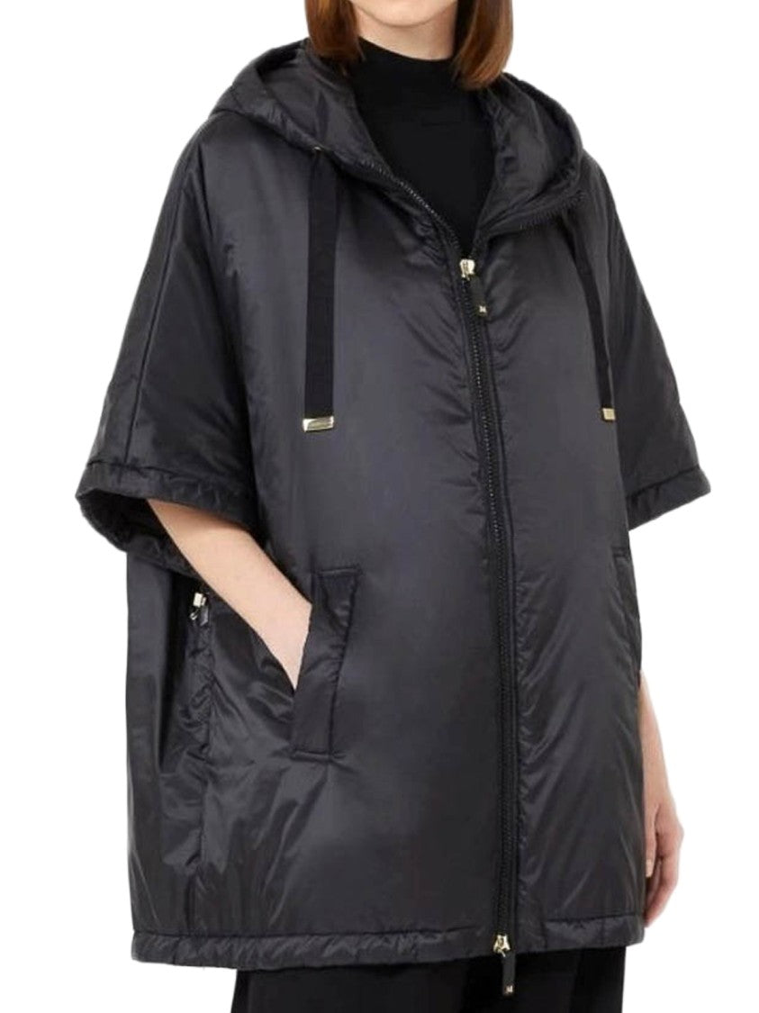 Max Mara Short-Sleeve Padded Jacket With Hood