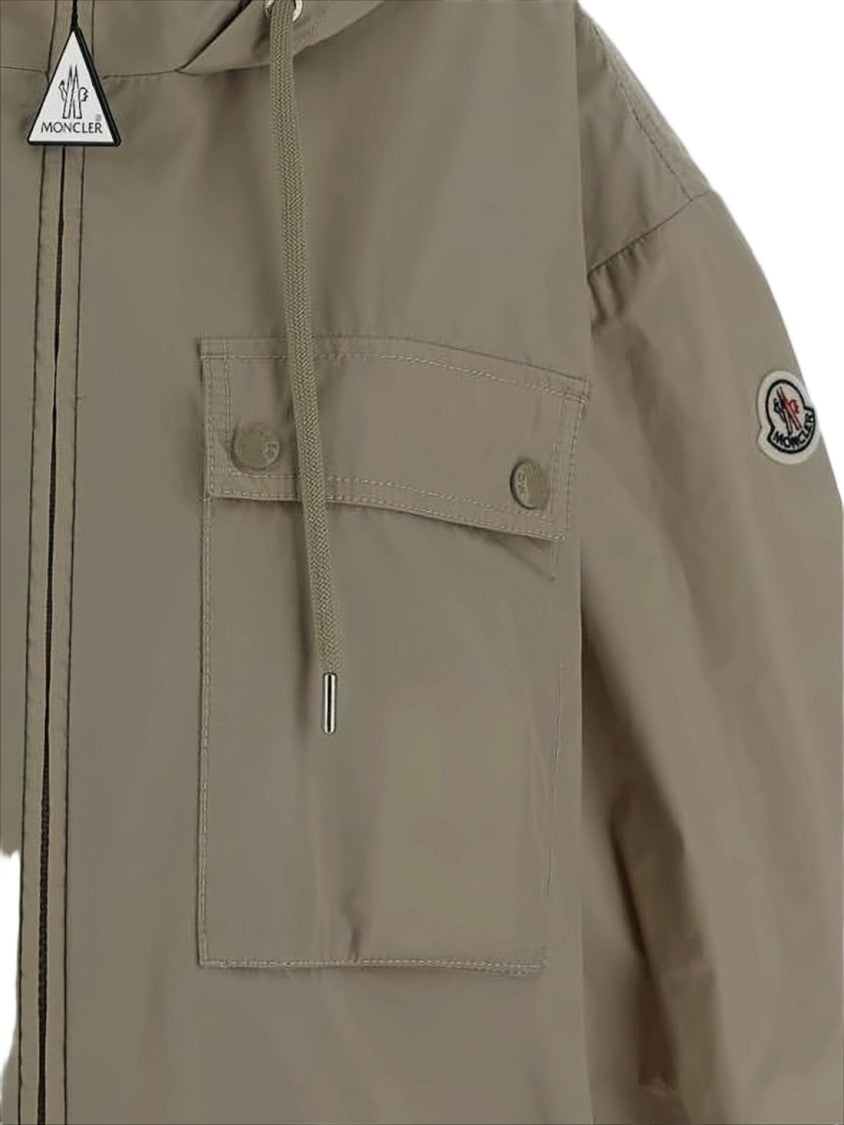 Moncler Cropped Moncler Jacket With Adjustable Hood