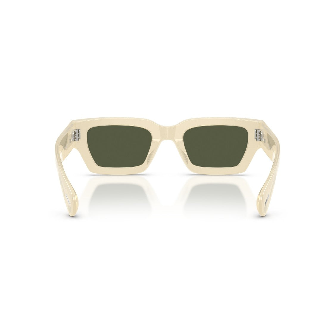 Oliver Peoples 0Ov5612su  Bold Rectangular Frame Sunglasses With Dark Green Lenses