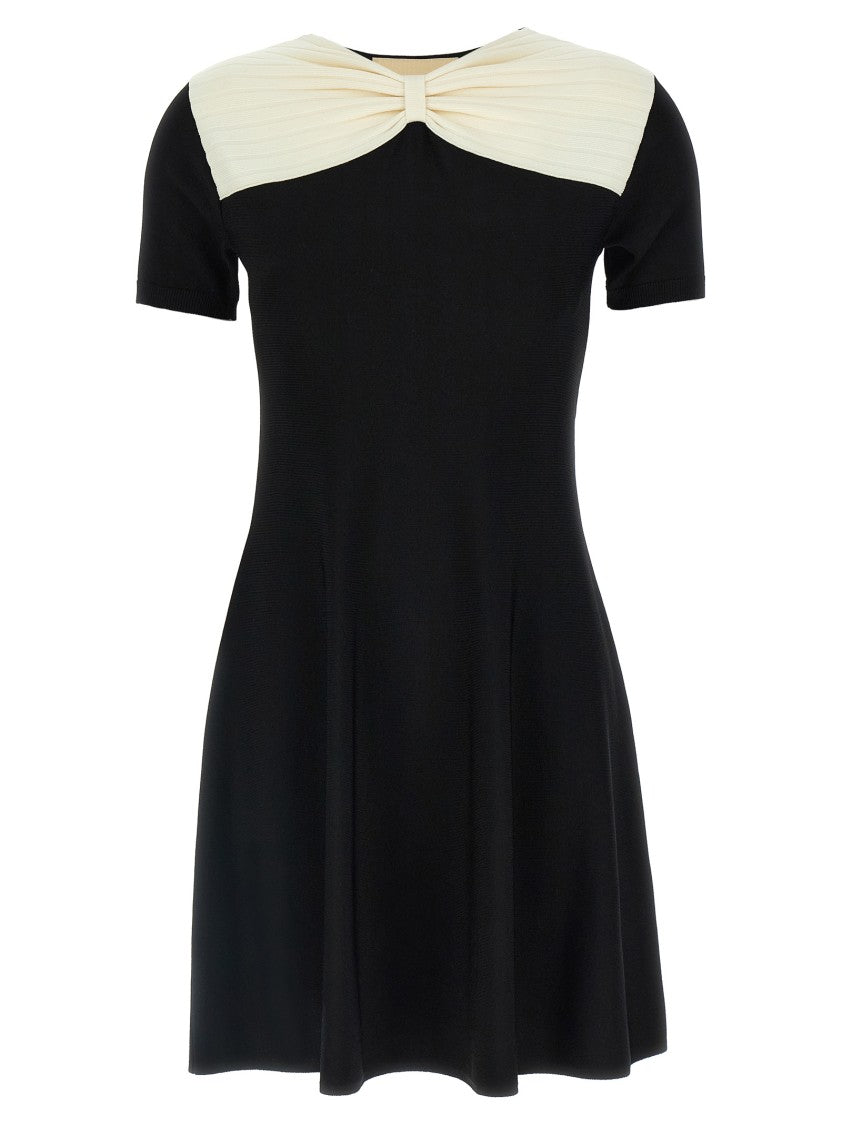 Valentino Garavani Hourglass Mini Dress With Bow Detail