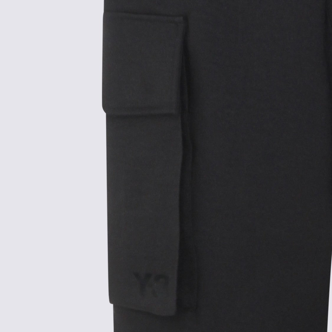 Y-3 Cargo-Style Black Tech Trousers