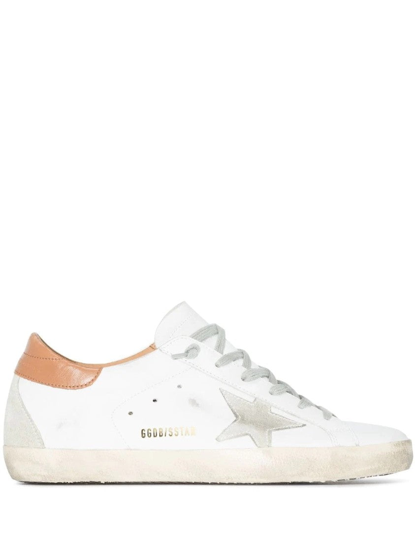 Golden Goose Super-Star Leather Low-Top Sneakers