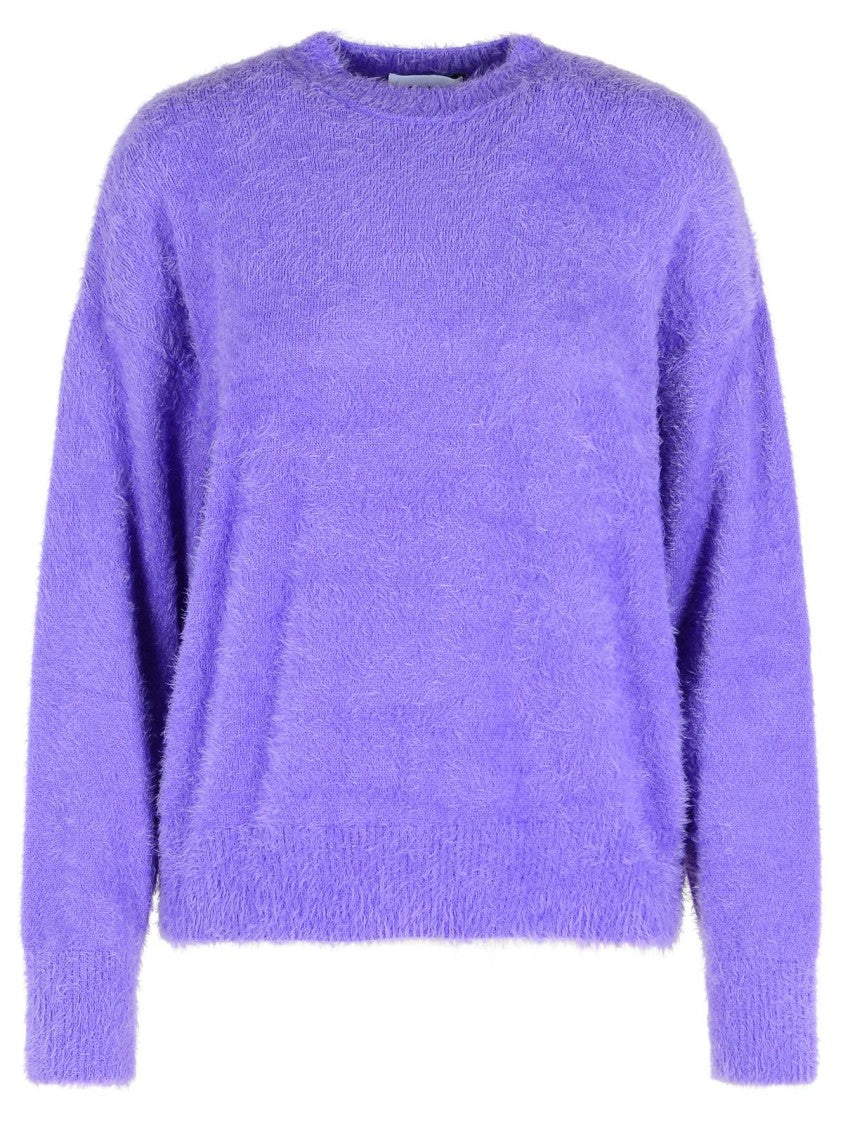 Moschino Jeans Lilac Polyamide Sweater