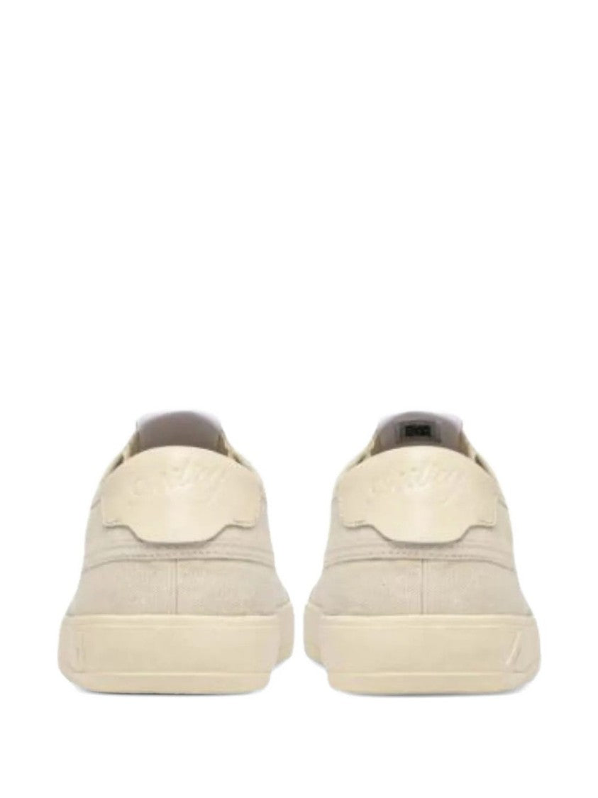 Autry Off-White Canvas Minimalist Sneakers
