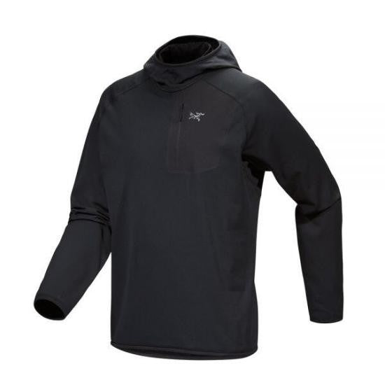 Arc'teryx Minimalist Long-Sleeved Hooded Top With Subtle Logo Detail