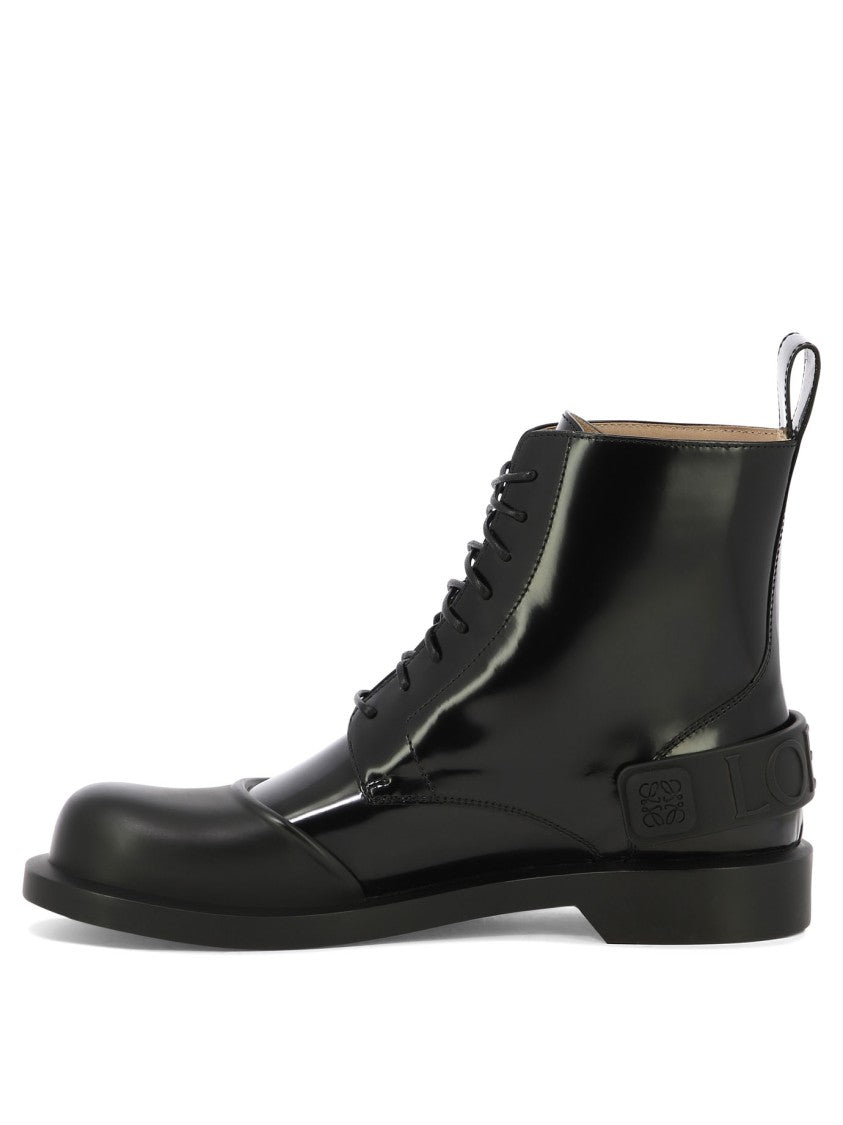 Loewe "Campo" Lace-Up Boots