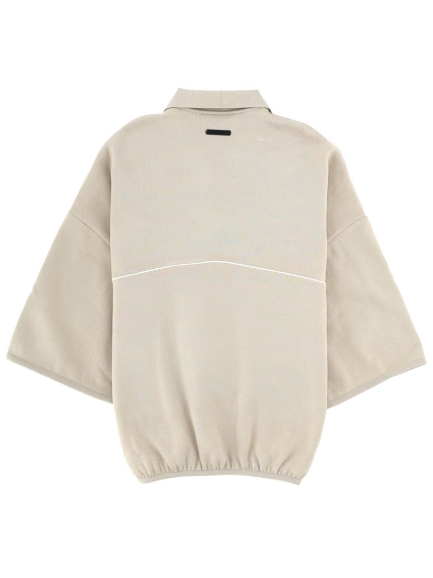 Fear Of God Essentials Essentials Active Trace Cropped Polo Shirt