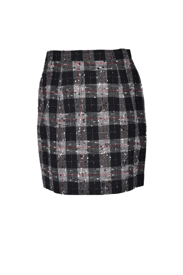 Alessandra Rich Mini Skirt - Black