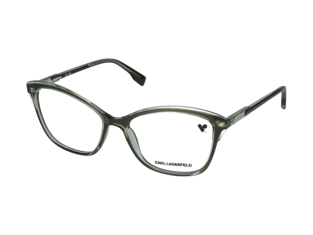 Karl Lagerfeld Eyeglasses Karl Lagerfeld Kl6095 314 Green/Light Green 56/16/140