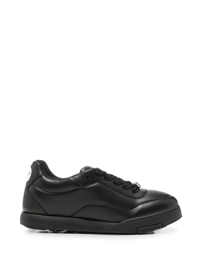 Givenchy Black Streamlined Minimalist Sneakers
