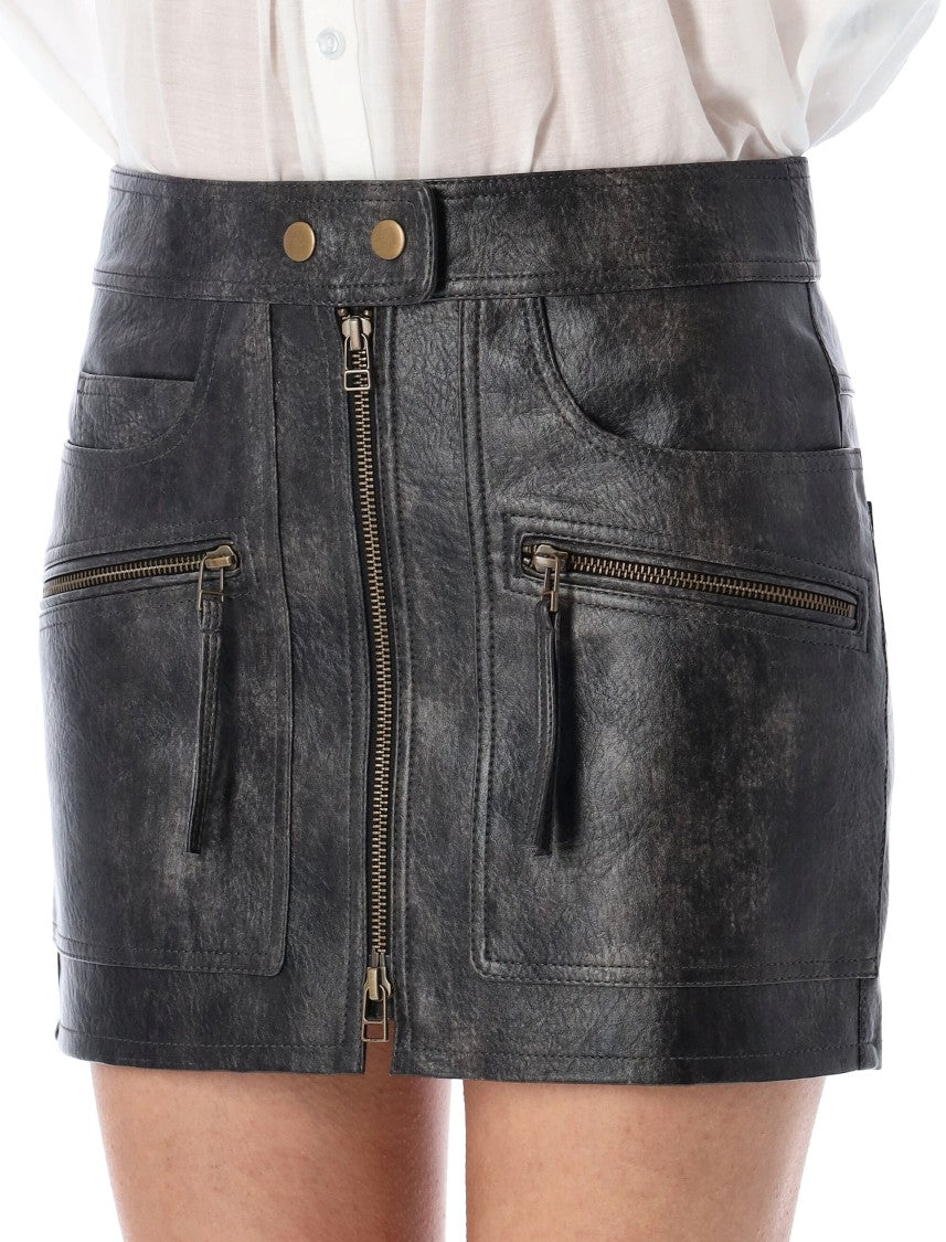 Isabel Marant Étoile Claudine Fitted Mini Skirt