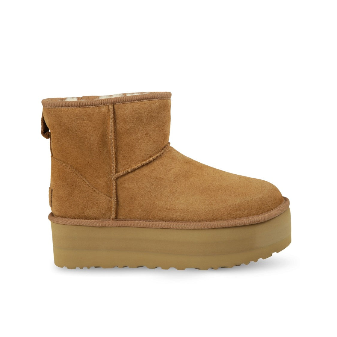 Ugg Brown Suede Ultra Mini Platform Boots