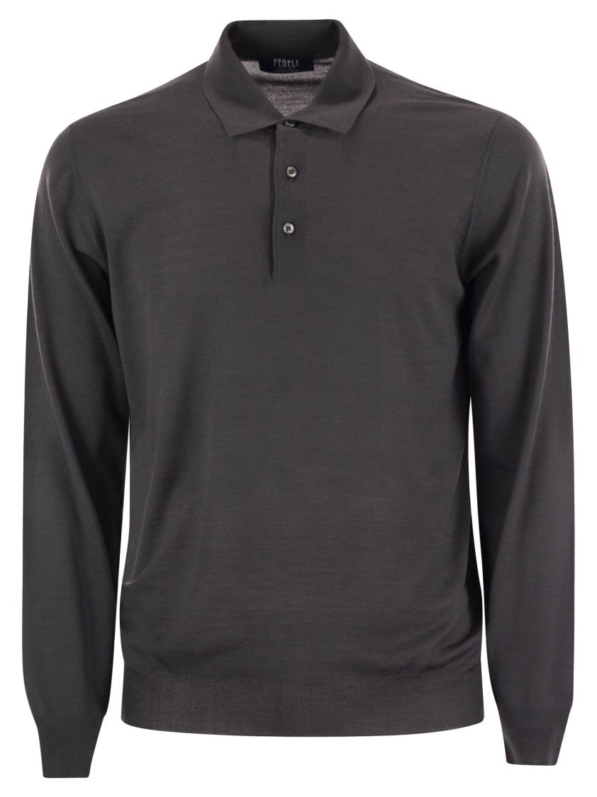 Fedeli Virgin Wool Polo Shirt