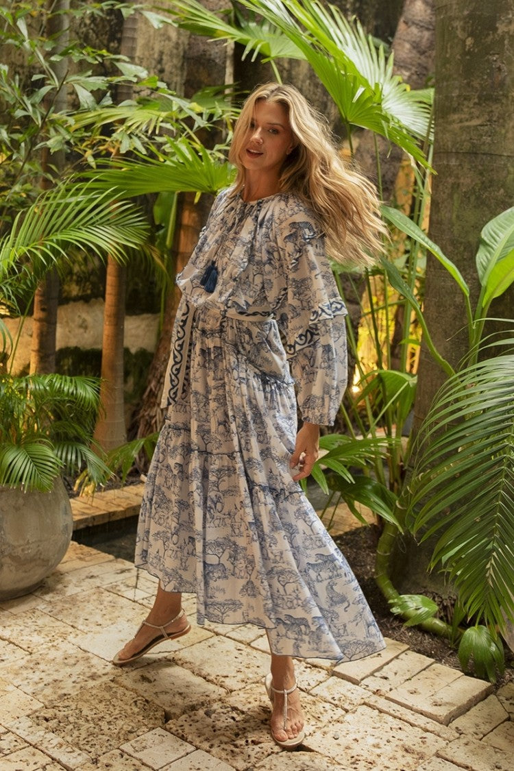 Miss June Long Dress Francesca