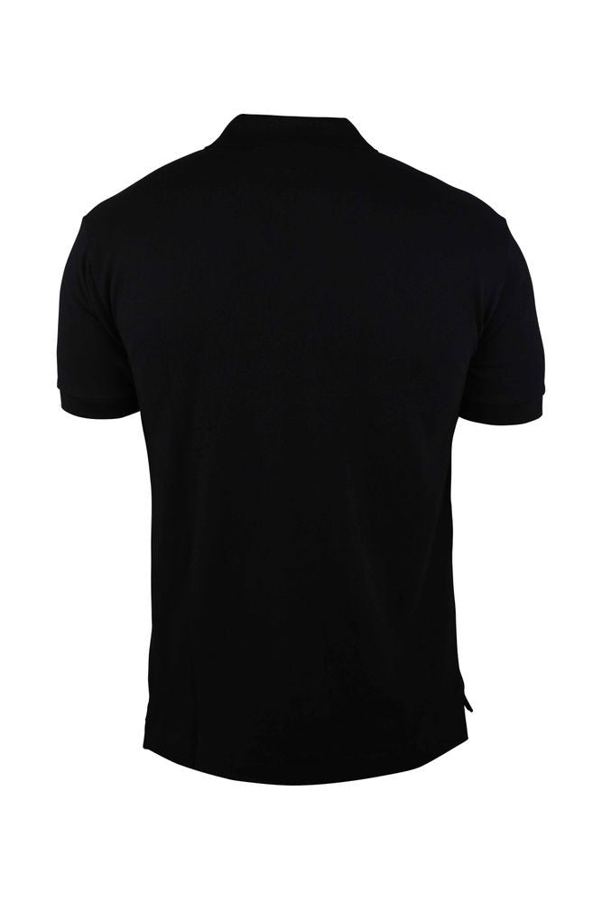 Comme Des Garçons Black Cotton Polo Shirt