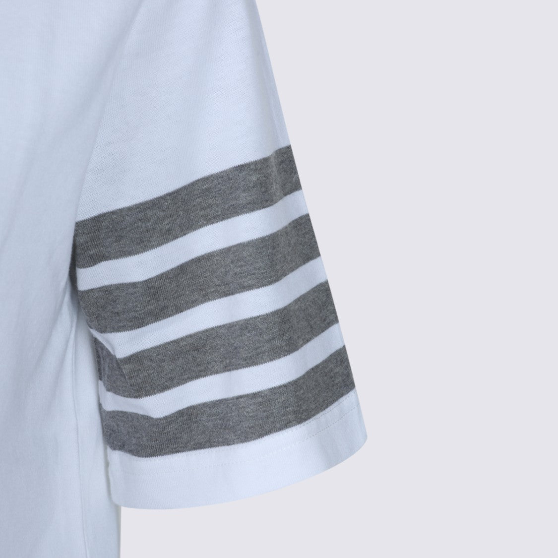 Thom Browne White Cotton 4 T T-Shirt