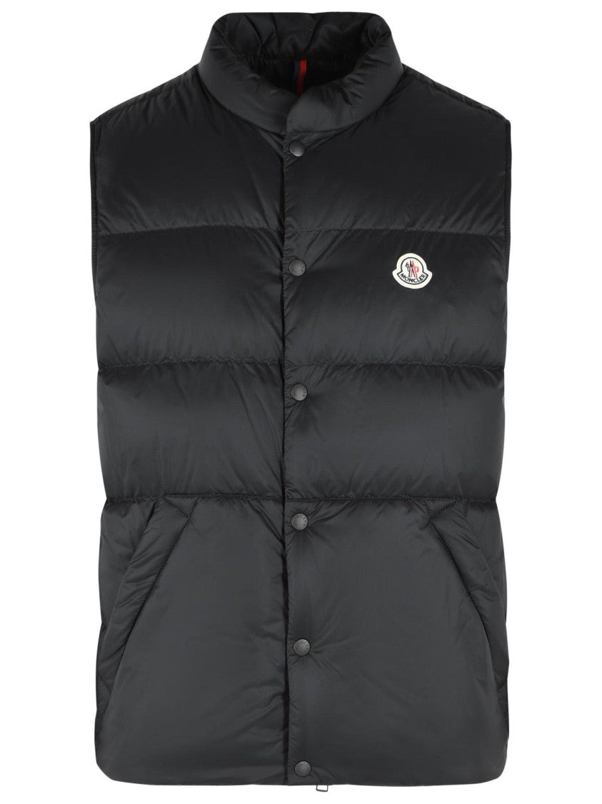 Moncler 'Tuquerouye' Black Polyamide Vest
