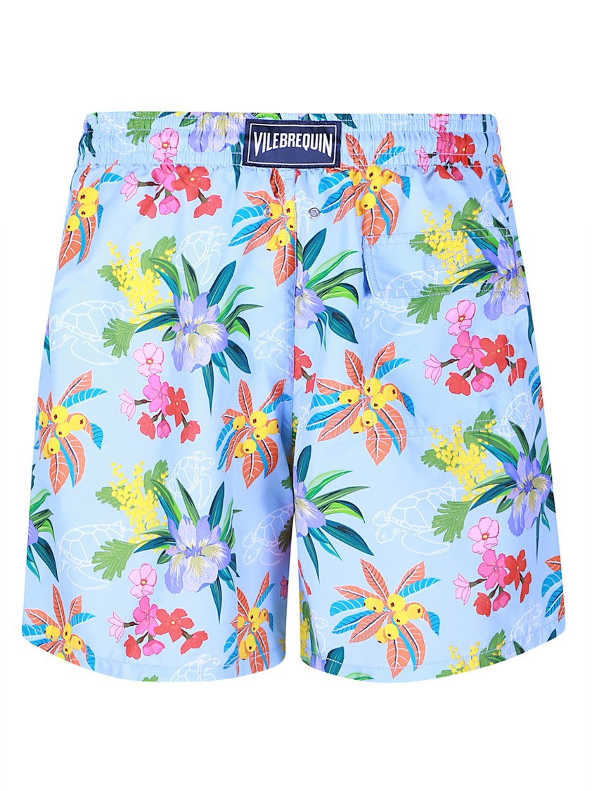 Vilebrequin Moorea Polyester Tropical Swim Shorts