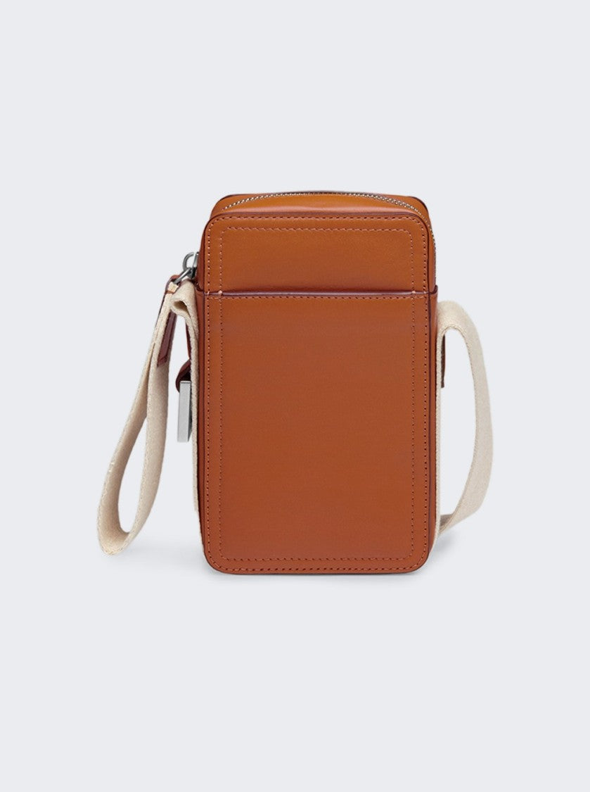 Jacquemus The Vertical Cuerda Crossbody Bag - Light Brown