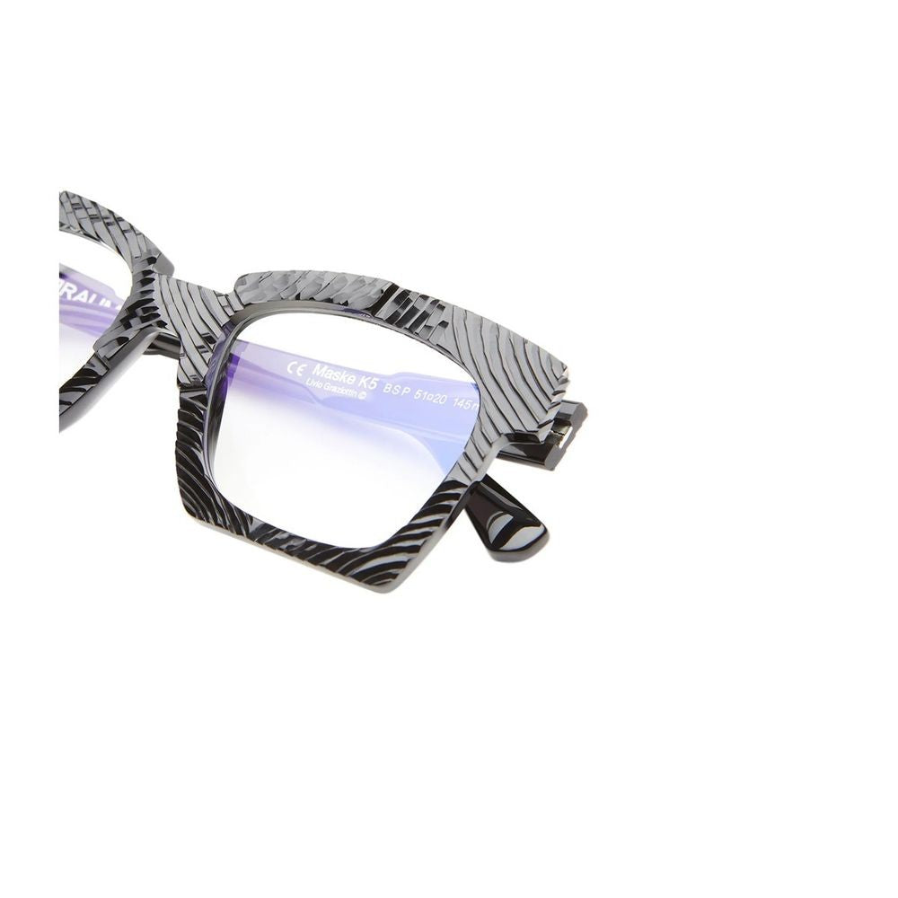 Kuboraum Mask K5 Cubist Black Acetate Mask