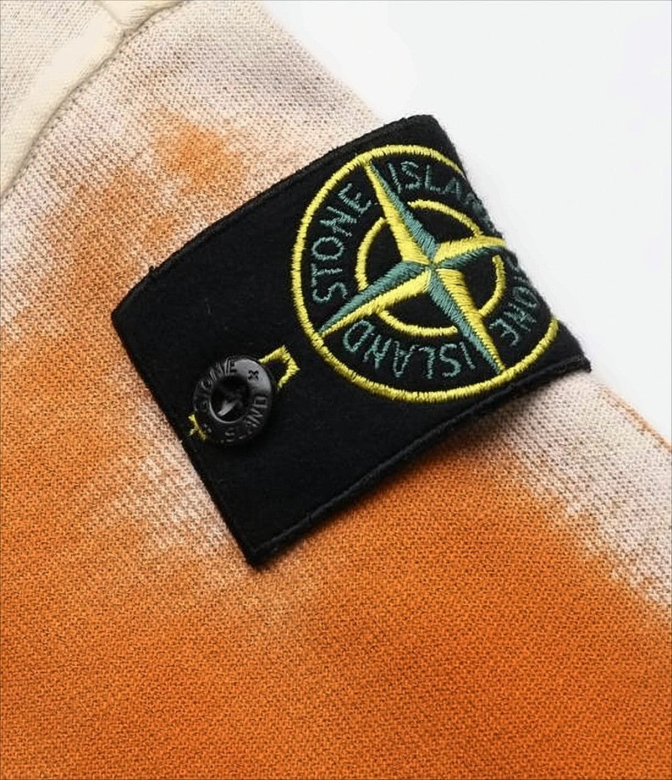 Stone Island Abstract Pattern Long-Sleeve Tee