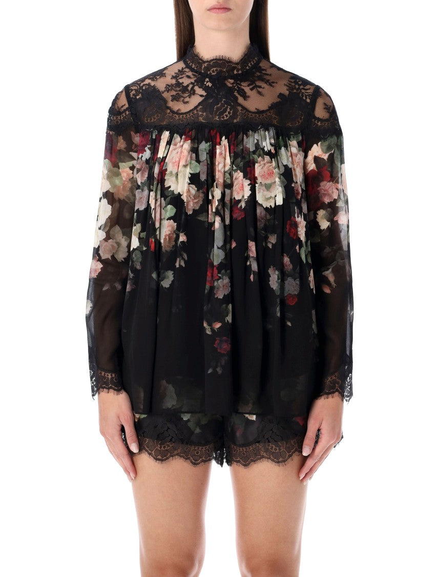 Zimmermann Flower Lace Blouse