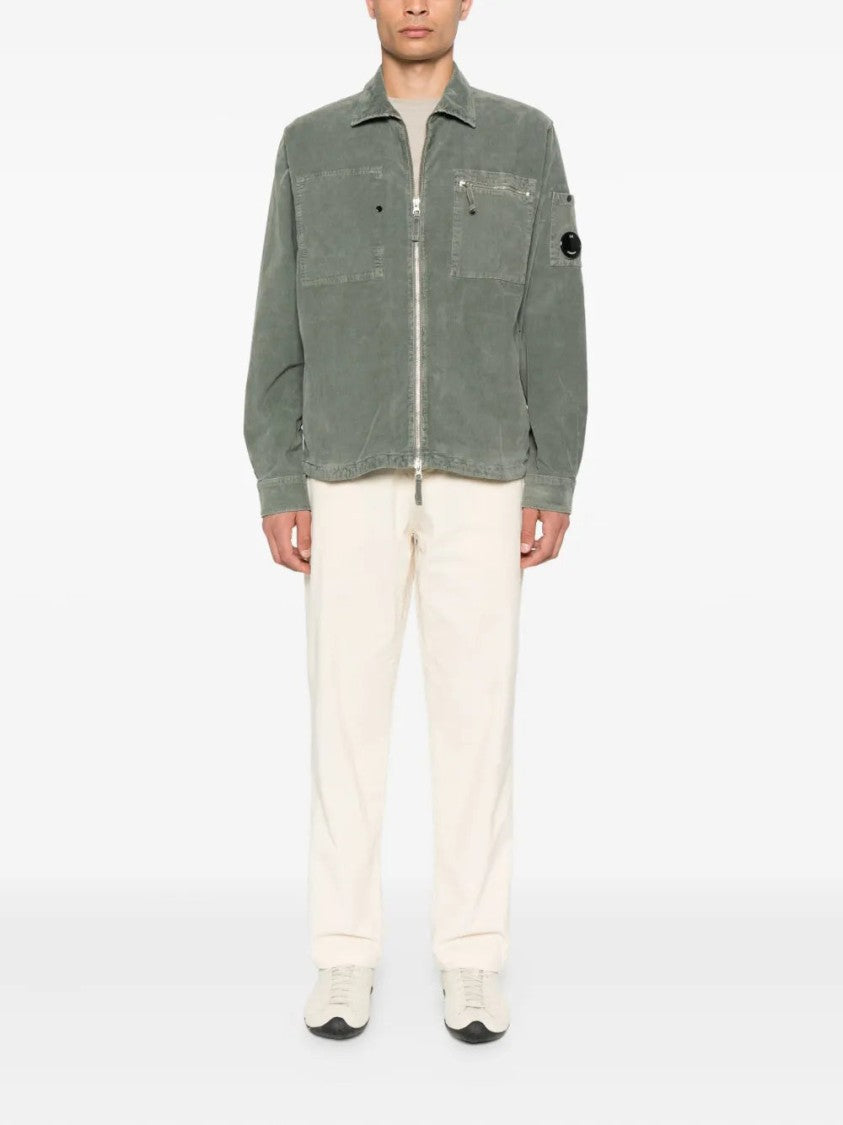 C.P. Company Lens-Detail Corduroy Shirt Jacket