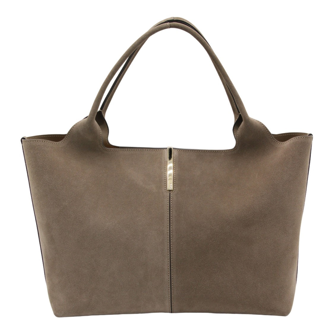 Tod's Spacious Tote Bag With Soft Suede-Like Texture