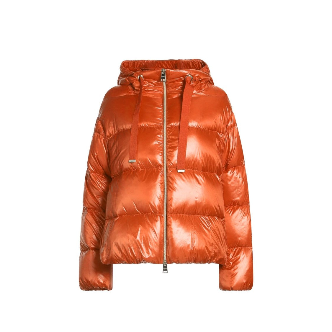 Herno Quilted Puffer Down Jacket With Drawstring Hood