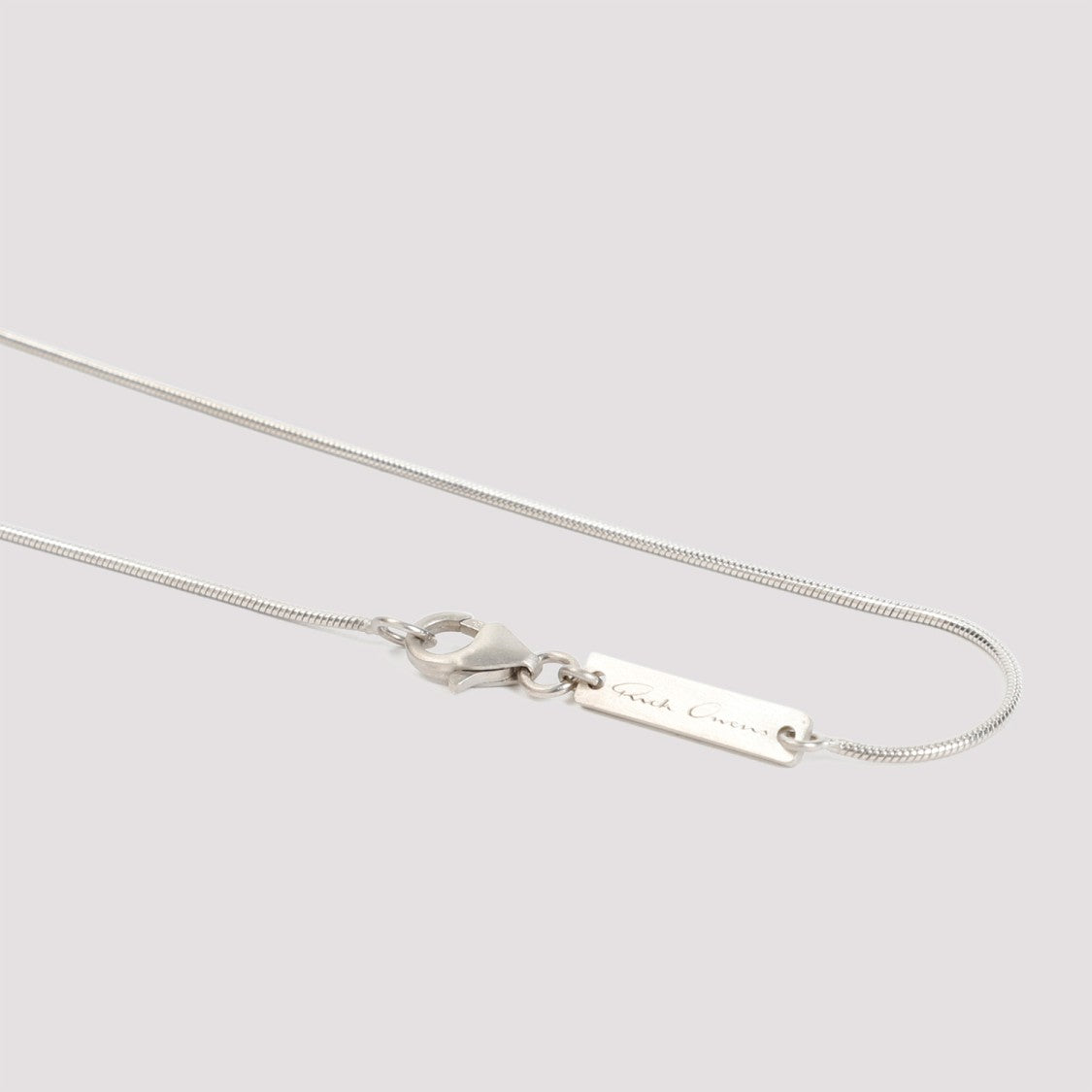 Rick Owens Pentagram Charm Necklace