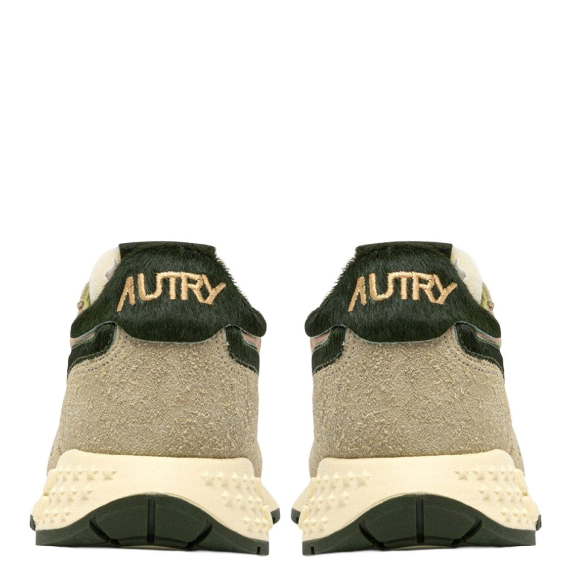 Autry Reelwind Low Nylon And Suede Sneakers