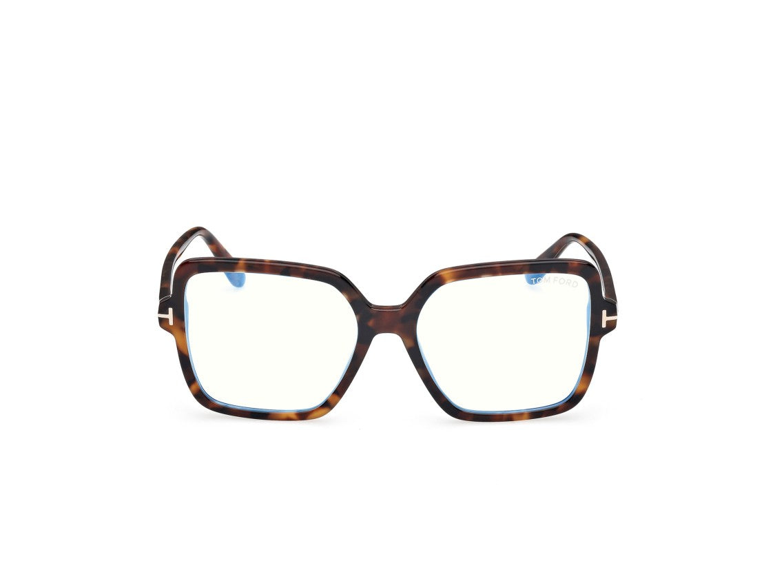 Tom Ford Tortoiseshell Ft6063-B Square Eyeglasses