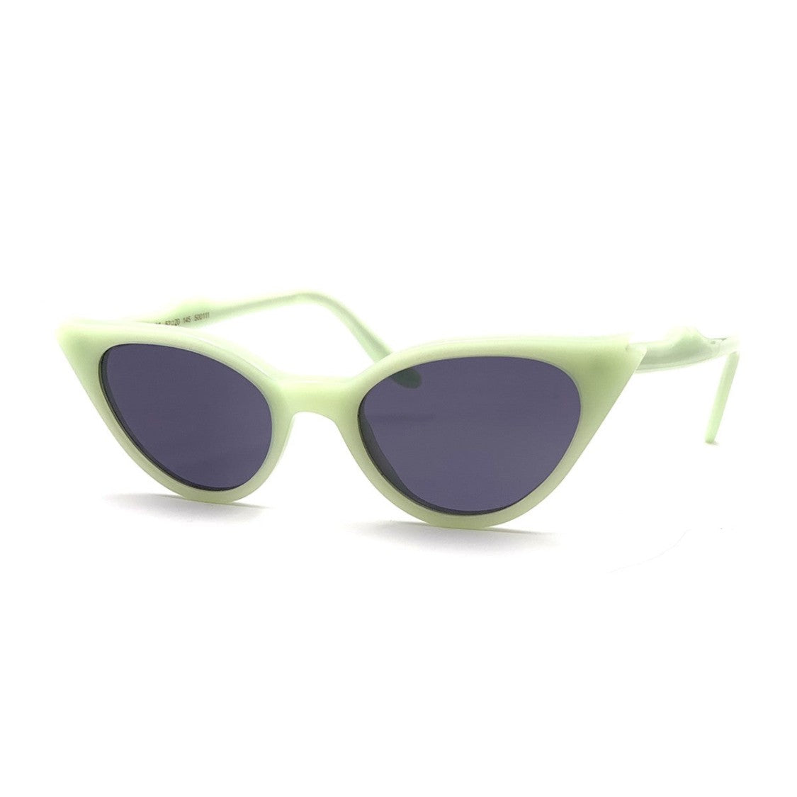 Illesteva Green Isabella Celluloid Cat-Eye Sunglasses