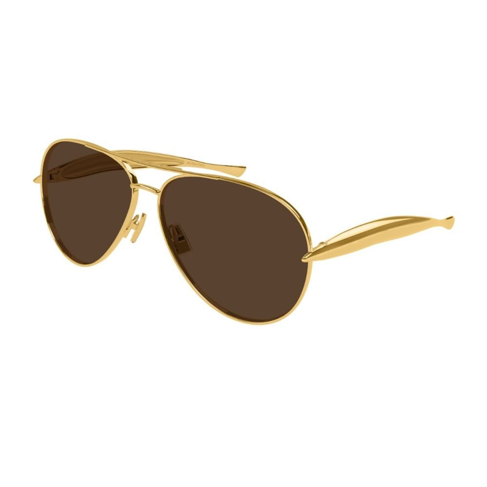 Bottega Veneta Bv1305s Unapologetic Line Pilot Sunglasses