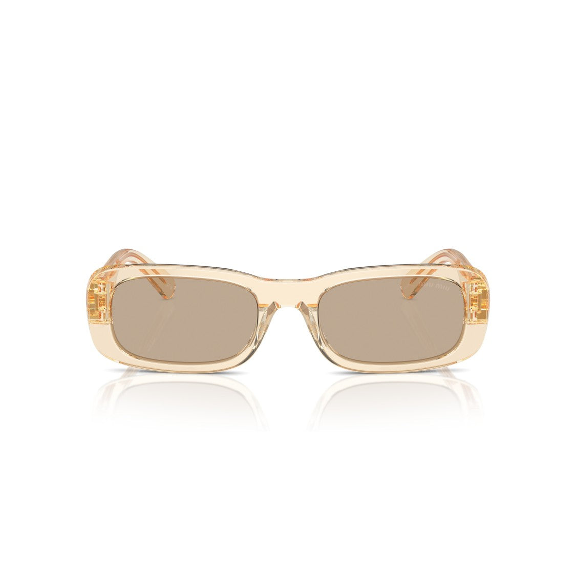 Miu Miu 0Mu 08Zs Rectangular Sunglasses